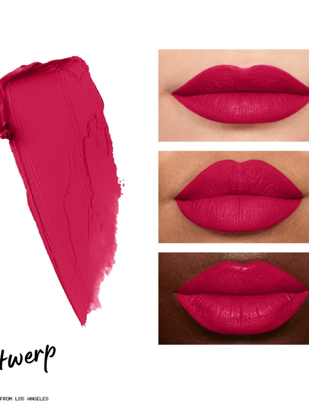 NYX Soft Matte Lipstick — Bright Fuchsia Pink (Antwerp)